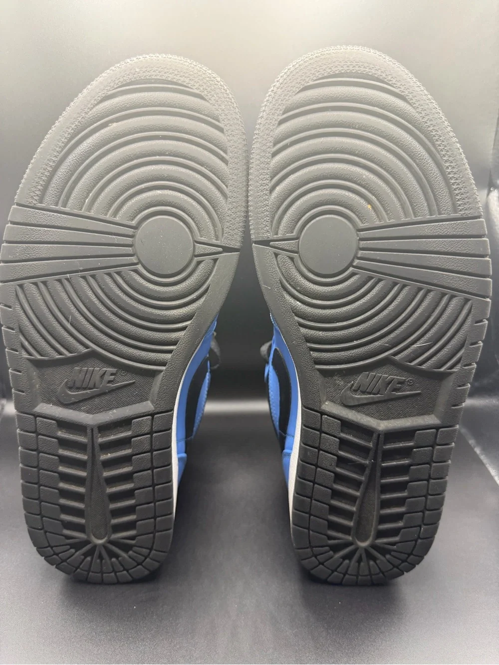 Jordan Black and White Low-Top Sneakers